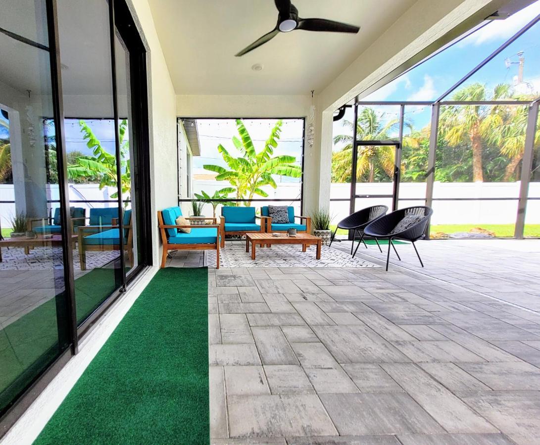 Blue Door Retreat - Luxury Pool Home - Sleeps 8 Cape Coral Zewnętrze zdjęcie